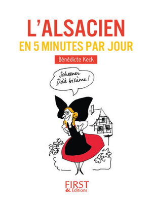 cover image of Petit Livre--L'alsacien en 5 minutes par jour